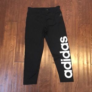 Adidas Climalite Athletic Crops